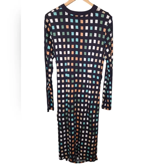 Hugo Boss Esetta Midi Long Sleeve dress XL - Picture 4 of 16